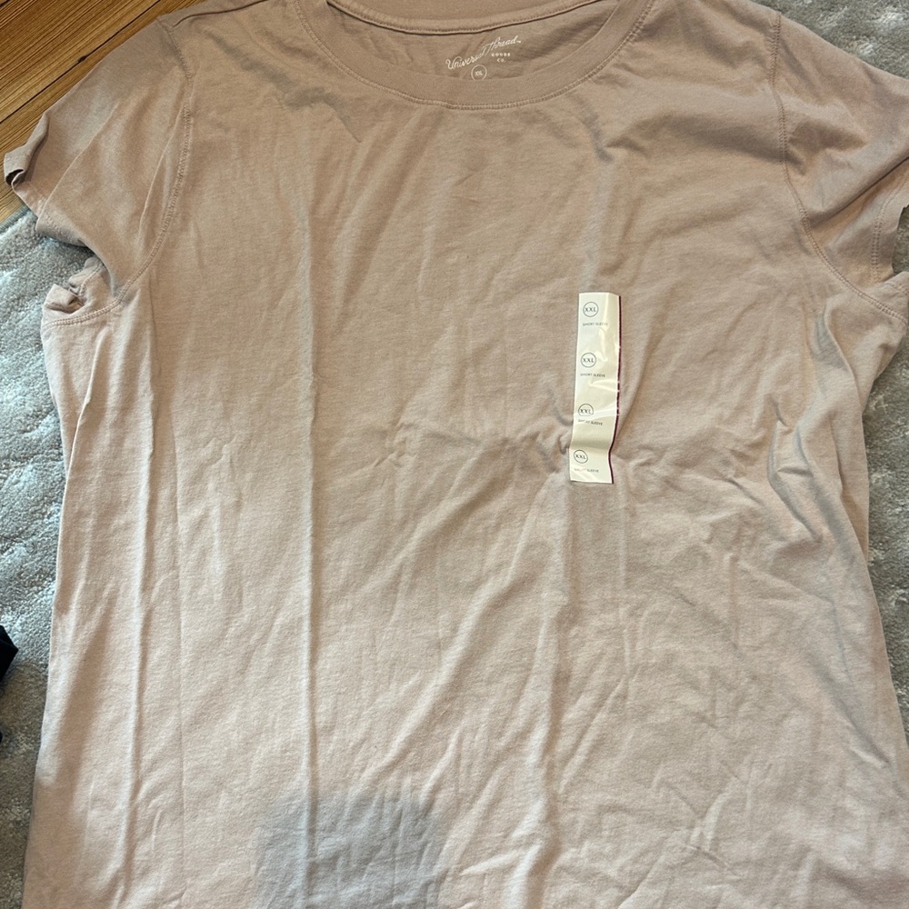 Universal Thread Light Brown Short Sleeve Tee